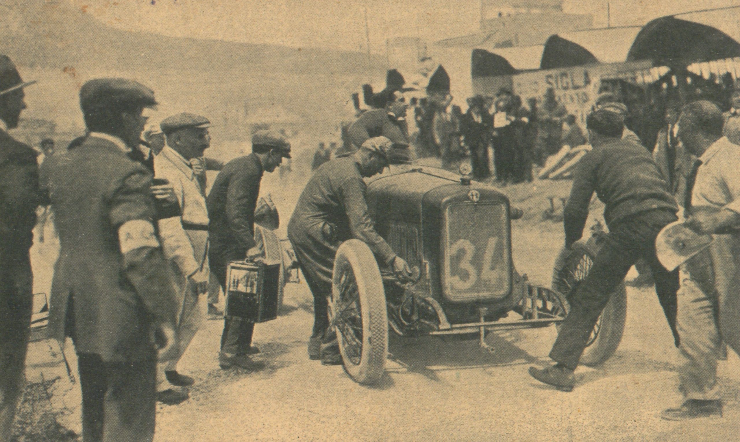 Prva automobilska utrka u Hrvatskoj